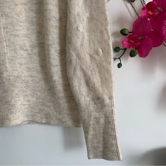 WILLIAM RAST CREAM ALPACA SWEATER - Picture 6 of 11